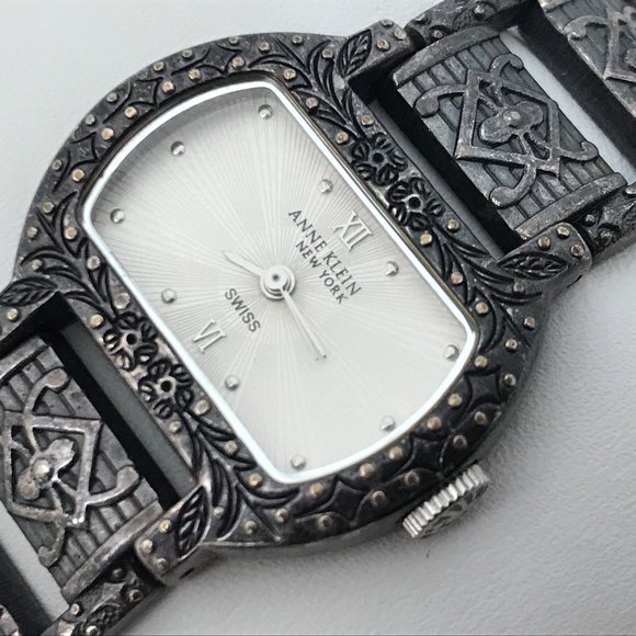 Anne Klein Swiss Ladies Watch Antique Style Analog - Picture 2 of 8